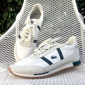 Lacoste tennis / walking - sneakers  / shoes in white leather